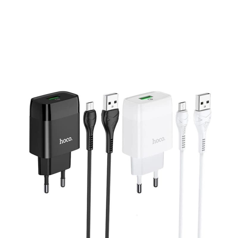 شارژر دیواری هوکو مدل C72Q میکرو