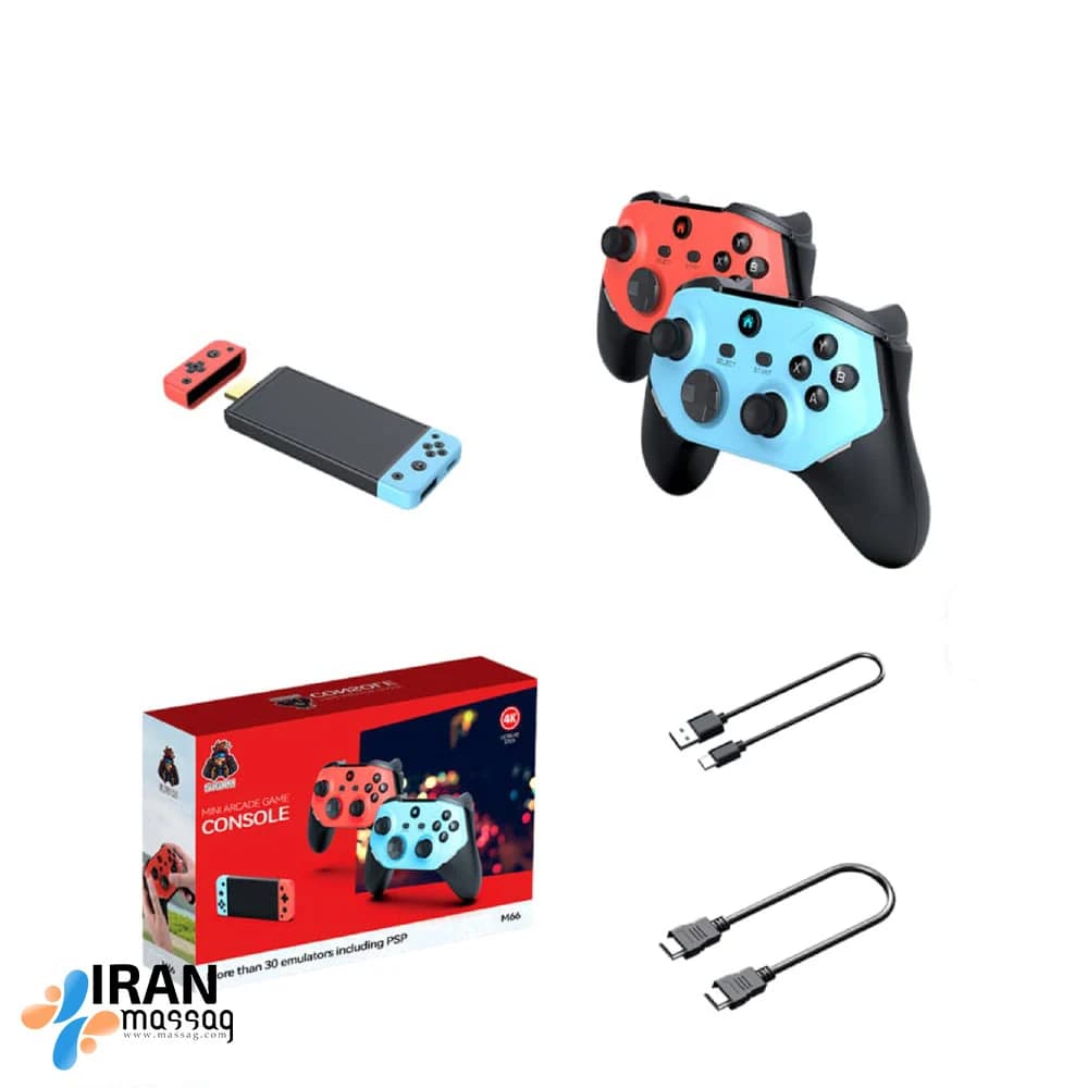 کنسول بازی M66 Game Stick | با حافظه داخلی 64 GB — تصویر ۱۱