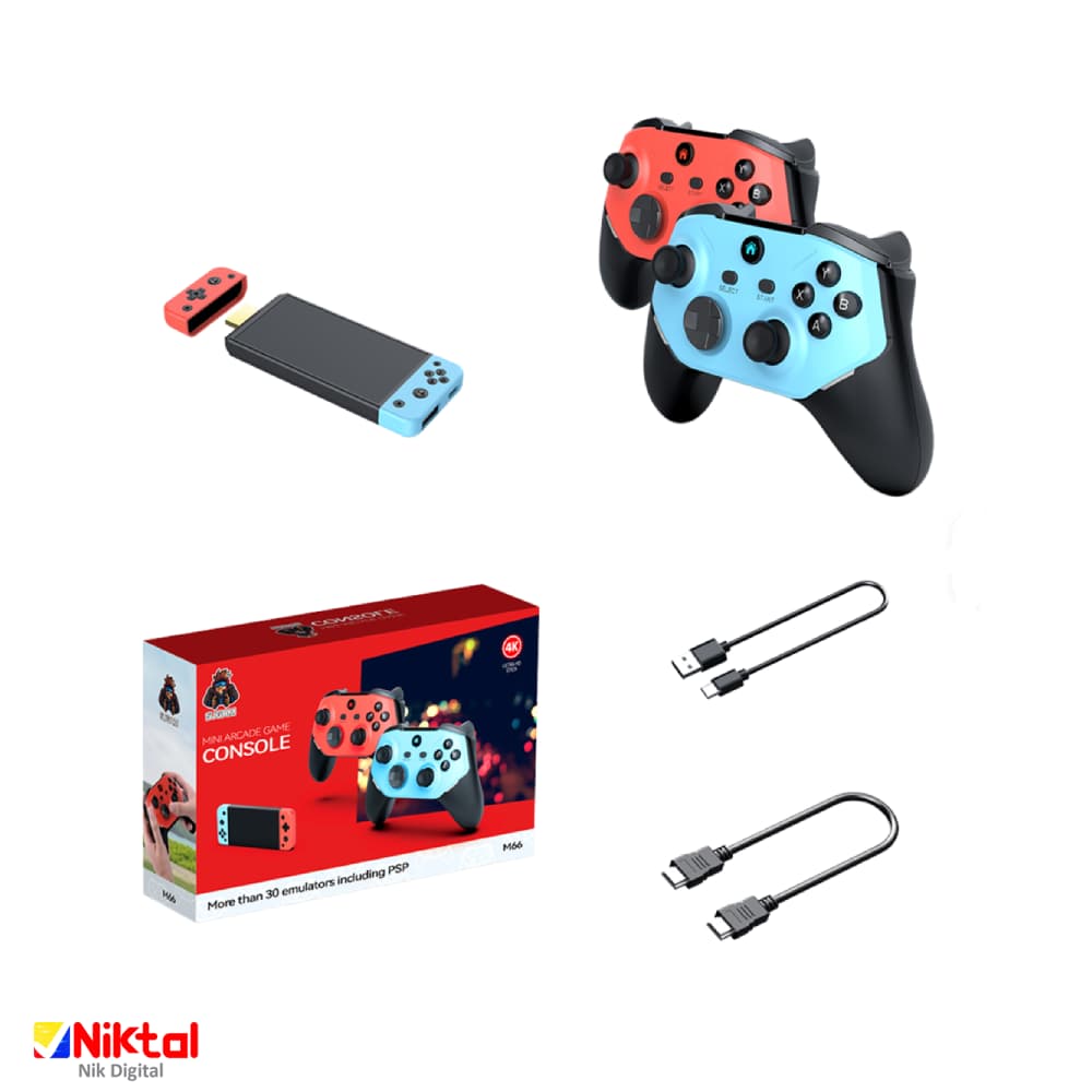 کنسول بازی M66 Game Stick | با حافظه داخلی 64 GB — تصویر ۷