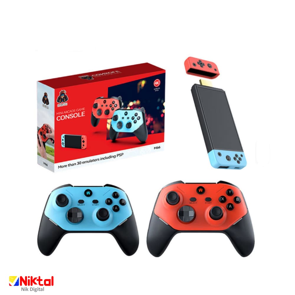 کنسول بازی M66 Game Stick | با حافظه داخلی 64 GB — تصویر ۵