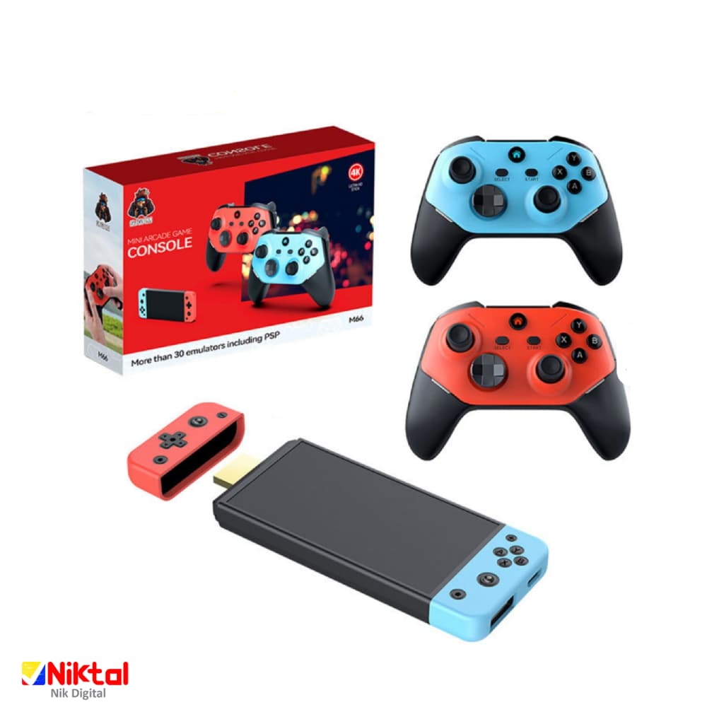 کنسول بازی M66 Game Stick | با حافظه داخلی 64 GB — تصویر ۶