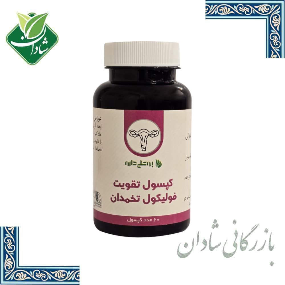 کپسول تقویت فولیکول تخمدان بوعلی 60 عدد