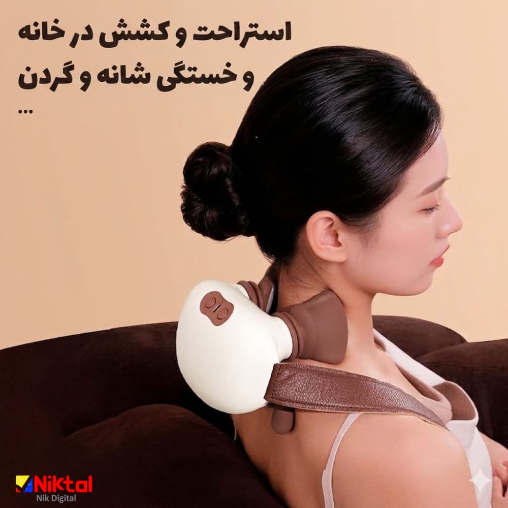 ماساژور گردن و شانه آیجویر مدل Z10 | با قابلیت تنظیم سرعت — تصویر ۹