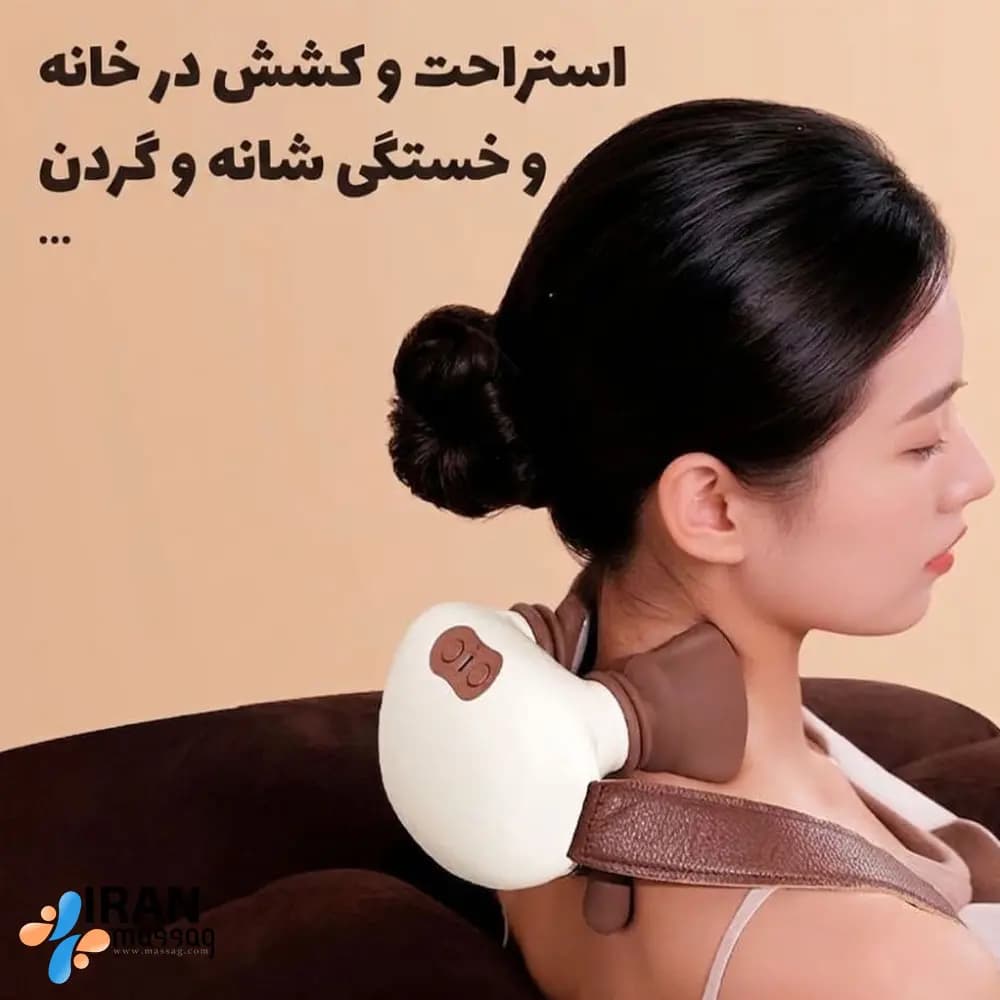 ماساژور گردن و شانه آیجویر مدل Z10 | با قابلیت تنظیم سرعت — تصویر ۷