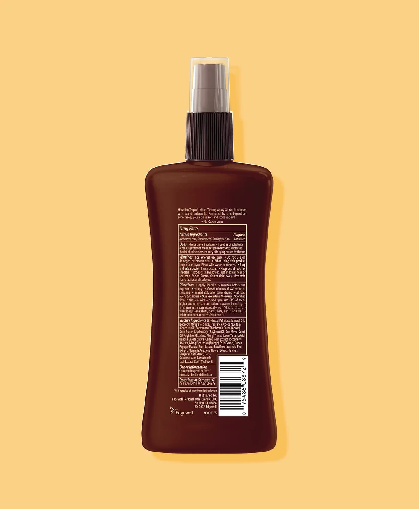 روغن برنزه کننده Hawaiian Tropic 15Spf — تصویر ۲