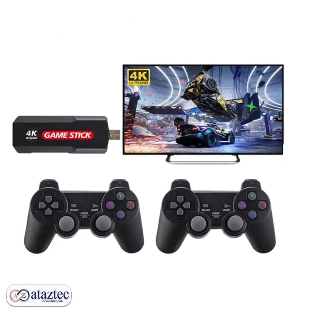 کنسول بازی با دو دسته X2 Plus Game Stick | کیفیت خروجی تصویر 8K HD — تصویر ۴