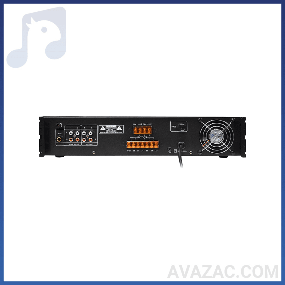 آمپلی فایر تکنوآوا مدل TECHNOAVA TA-600 — تصویر ۵
