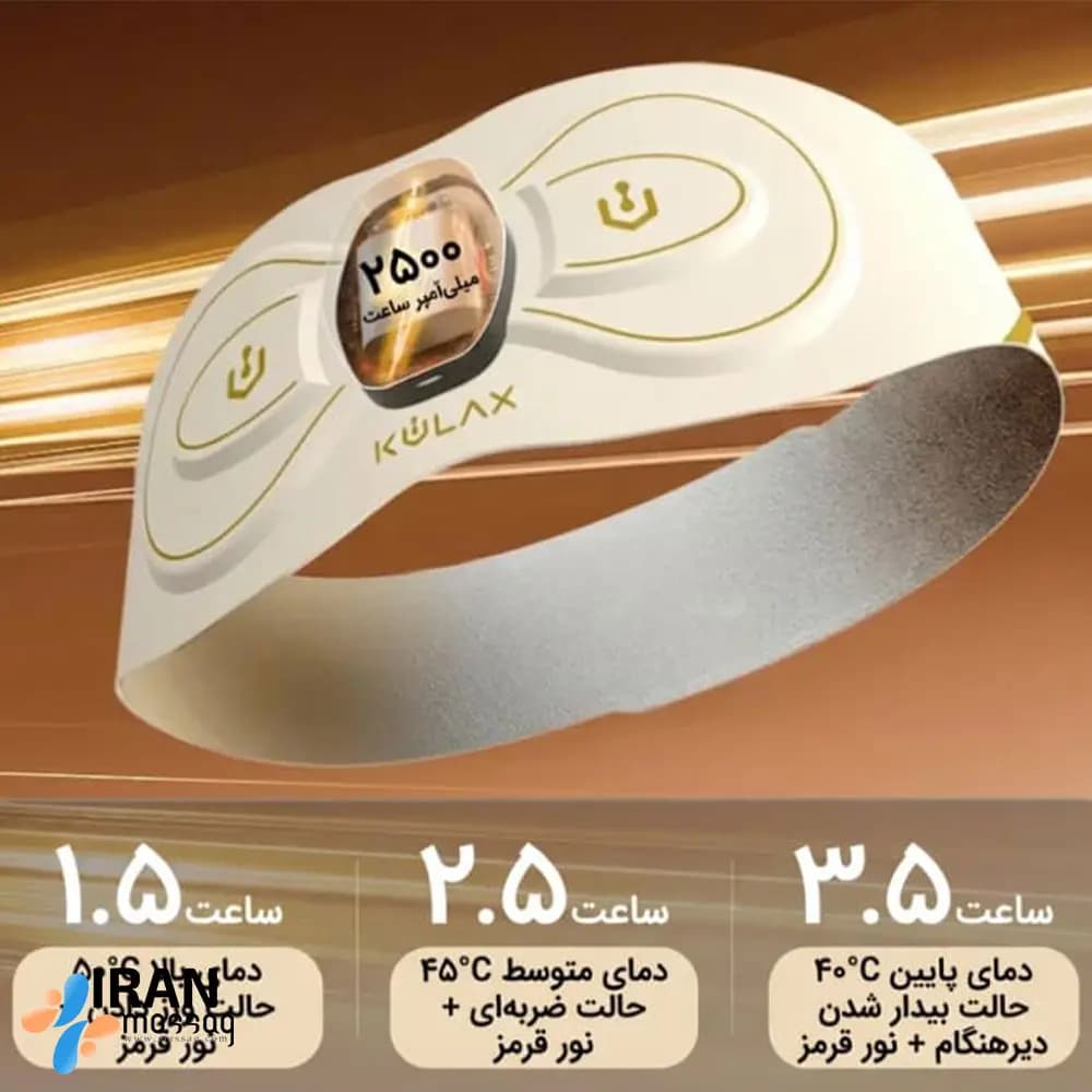 ماساژور کمر کولاکس شیائومی مدل AHE63 | دارای قابلیت EMS — تصویر ۹