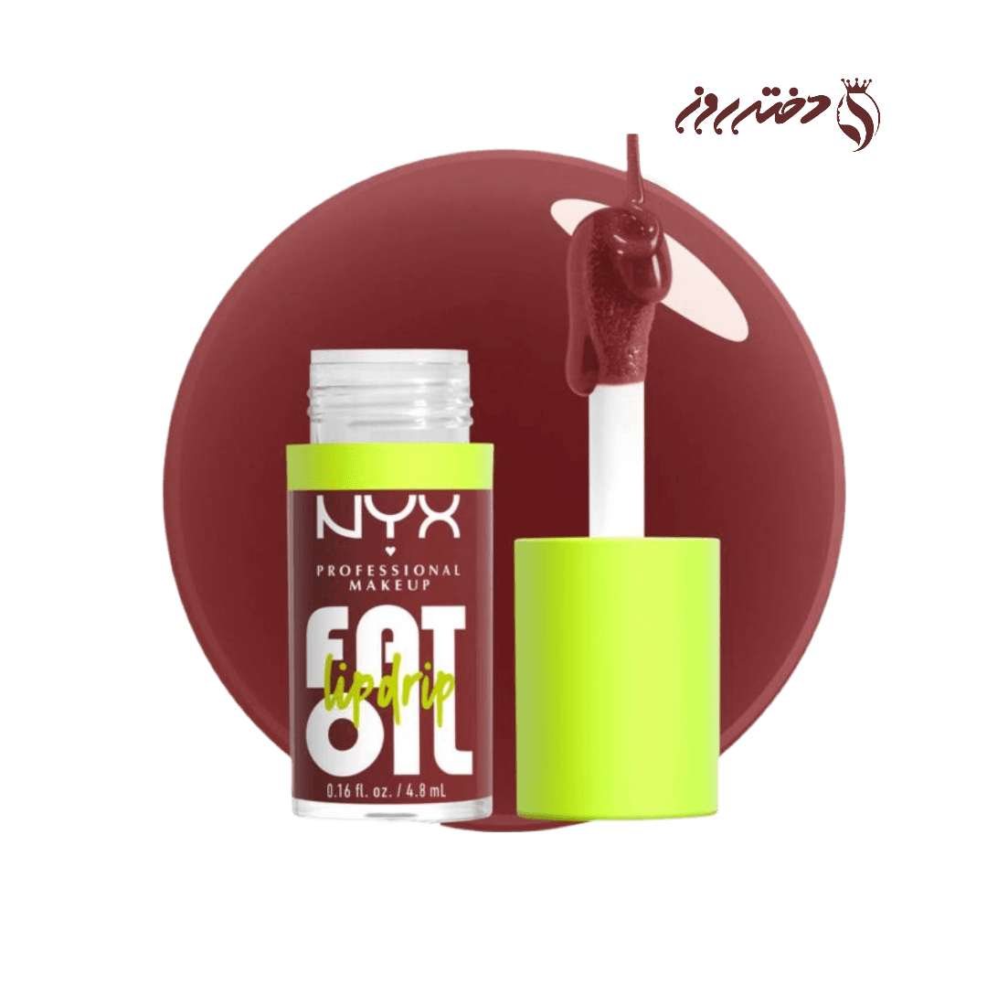 لیپ اویل‌ برندنیکس کد 12 |Fat Oil Lip Dripnyx 12