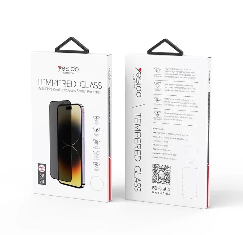 گلس فول کاور پرایوسی 16Pro/17 یسیدو Yesido TG13 — تصویر ۲