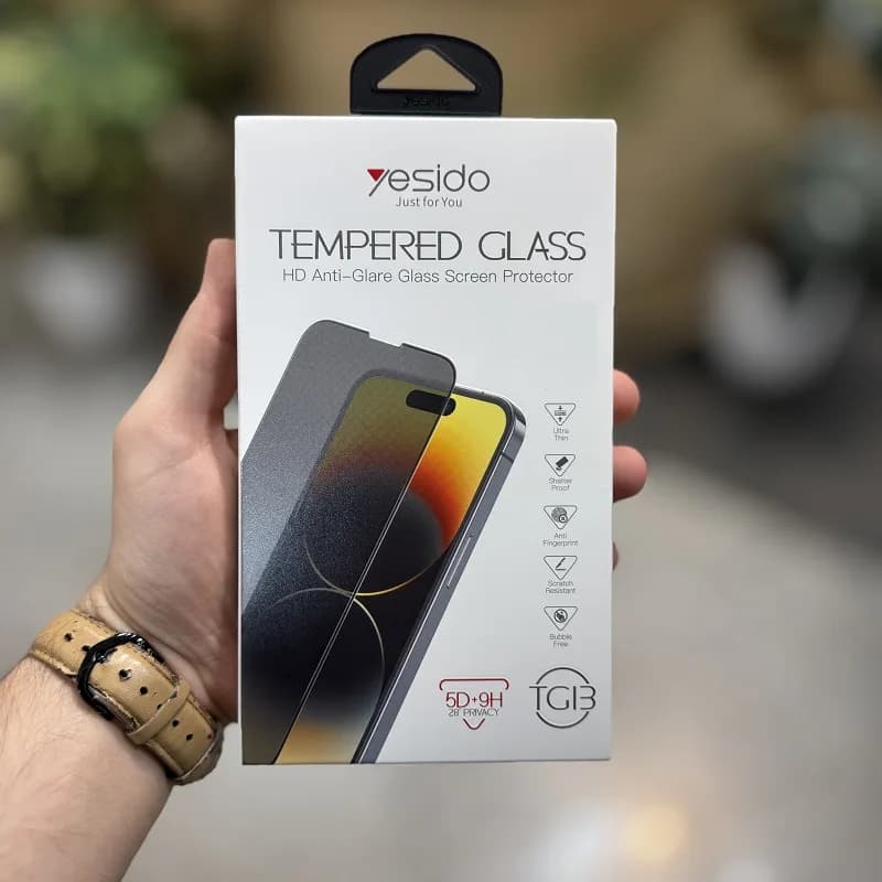 گلس فول کاور پرایوسی 16Pro/17 یسیدو Yesido TG13