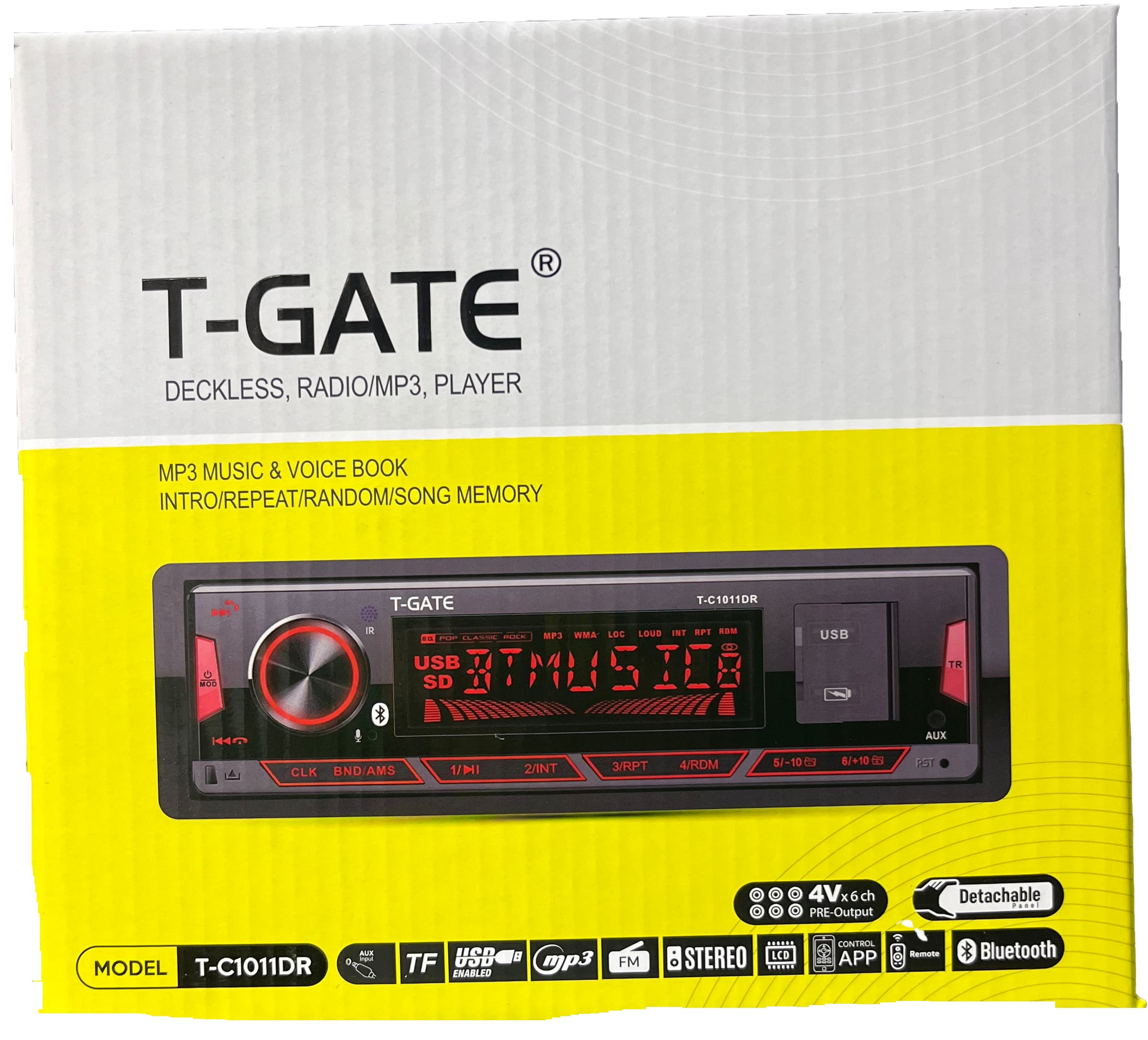 پخش تی گیت(T-GATE) مدل TC-1011 DR