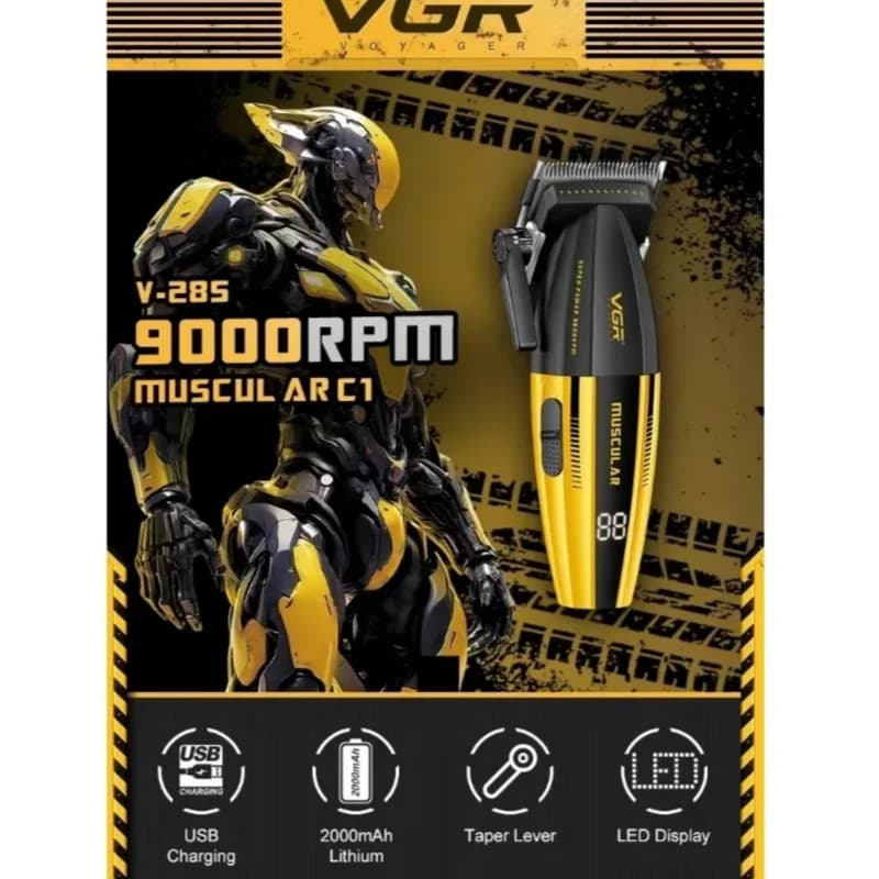 ماشین اصلاح موی سر و صورت شارژی وی جی ار مدل V-285 — تصویر ۷
