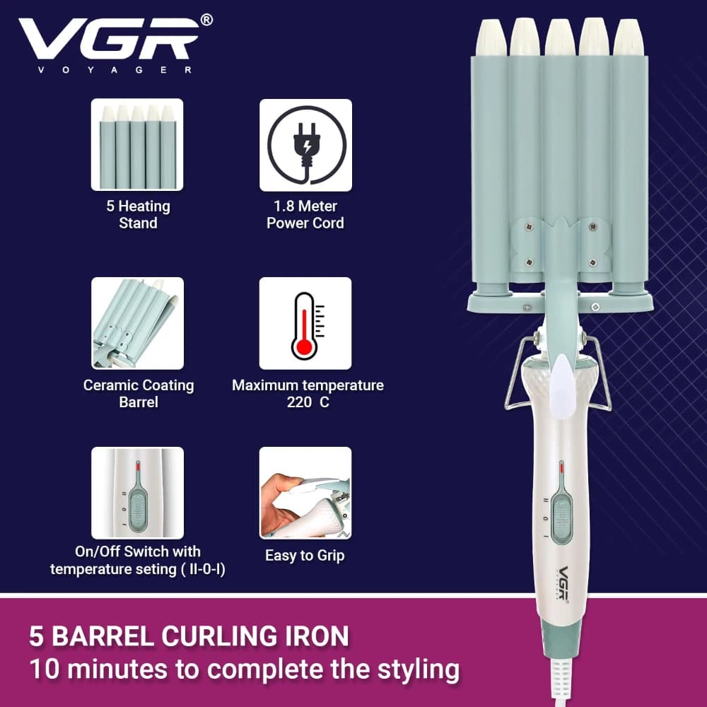 فر کننده مو وی جی ار مدل V-597 — تصویر ۱۰