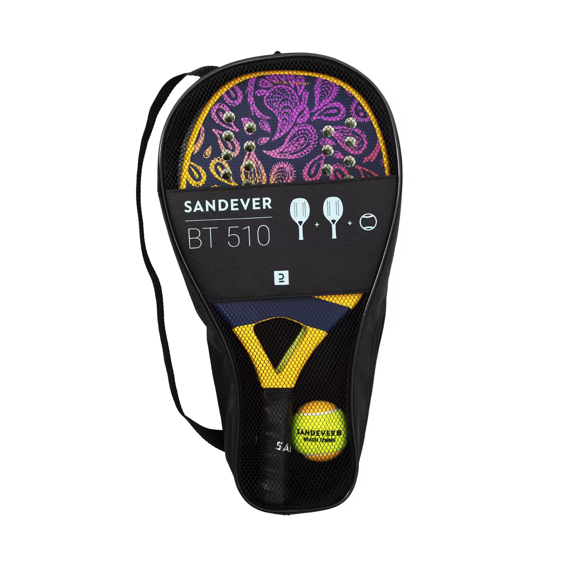 ست راکت تنیس ساحلی SANDEVER مدل BTR 510 — تصویر ۲