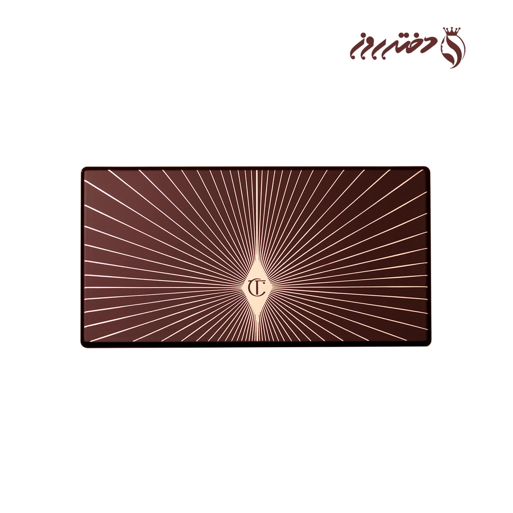 پالت سایه چشم سوپر نود شارلوت تیلبری|the super nudes easy eye palette charlotte tilbury — تصویر ۲