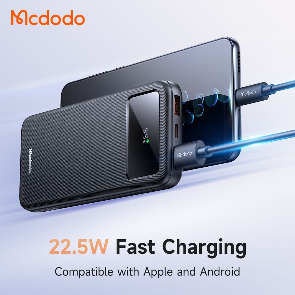 پاوربانک 10000 مک دودو Mcdodo MC-4220 توان 22.5 وات — تصویر ۸