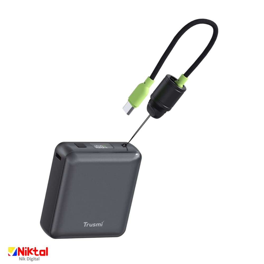 پاوربانک 10000 تراسمی TRUSMI PB06-01 | با فناوری شارژ سریع PD — تصویر ۹