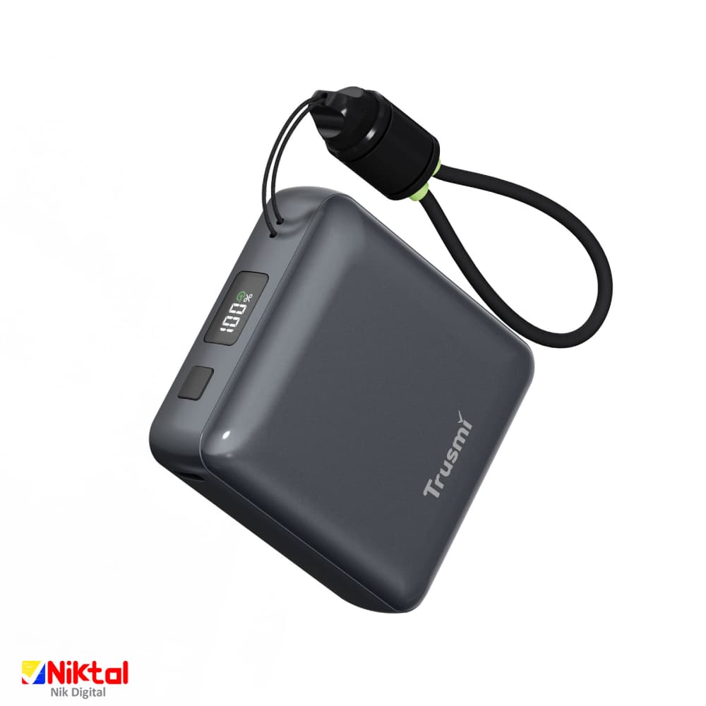 پاوربانک 10000 تراسمی TRUSMI PB06-01 | با فناوری شارژ سریع PD — تصویر ۸