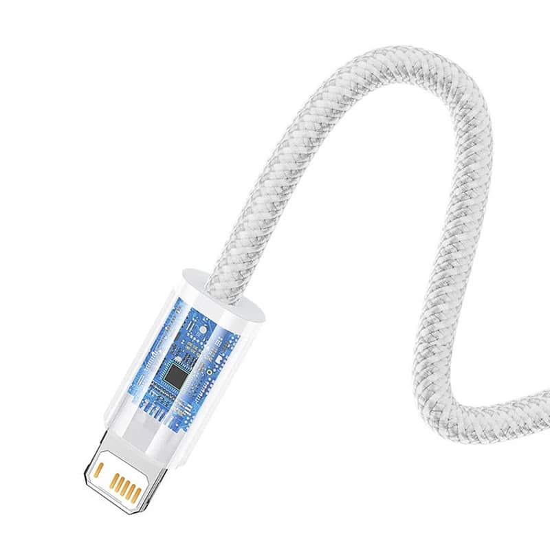 کابل تبدیل USB به لایتنینگ باسئوس مدل CALD000402 طول 1 متر — تصویر ۵