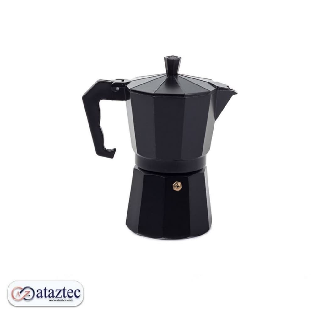 موکاپات 3 کاپ آلومینیومی روگازی | قهوه‌ساز moka pot ایتالیایی — تصویر ۳