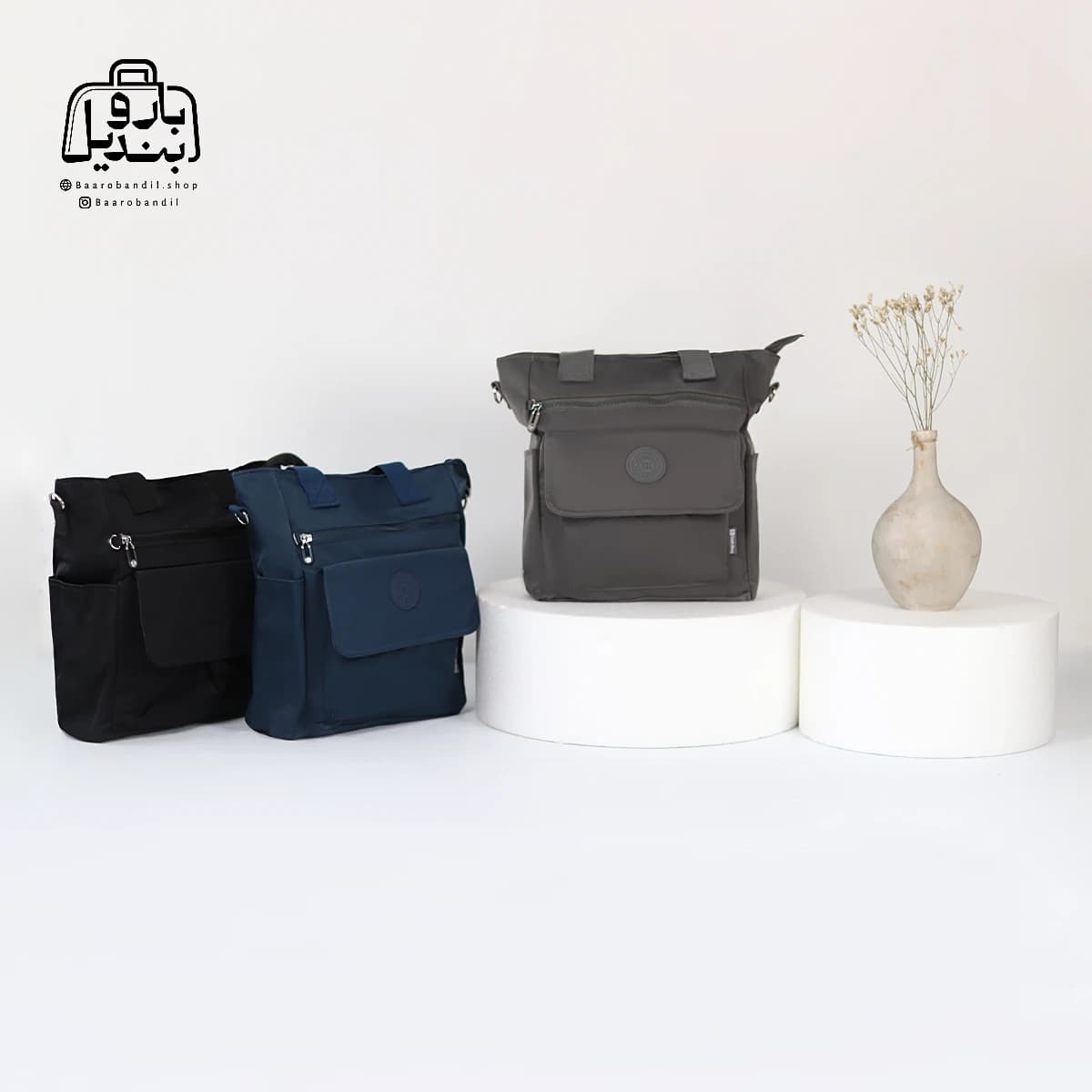 کیف زنانه دوشی کلوز بگ Cloth Bag کد ۳۰۱۹ — تصویر ۲