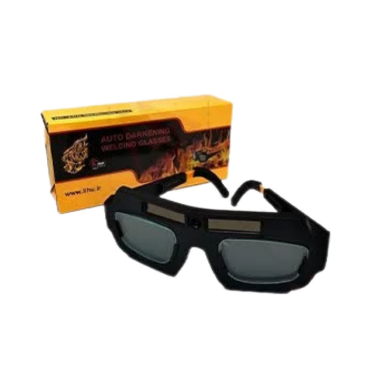 عینک جوشکاری 2 لنز اتوماتیک لیهو مدل ADG-0004