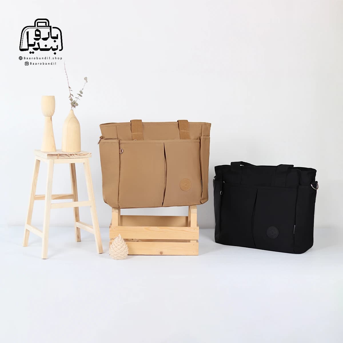 کیف زنانه دوشی کلوز بگ Cloth Bag کد ۳۱۲۸