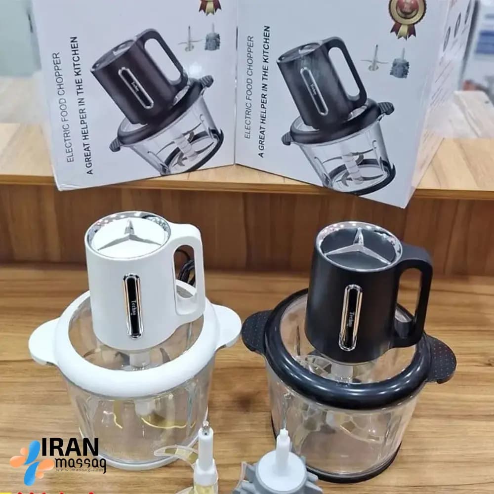 خردکن برقی TP-11010 | برندTechno با تیغه استیل و ظرفیت ۳ لیتری — تصویر ۵