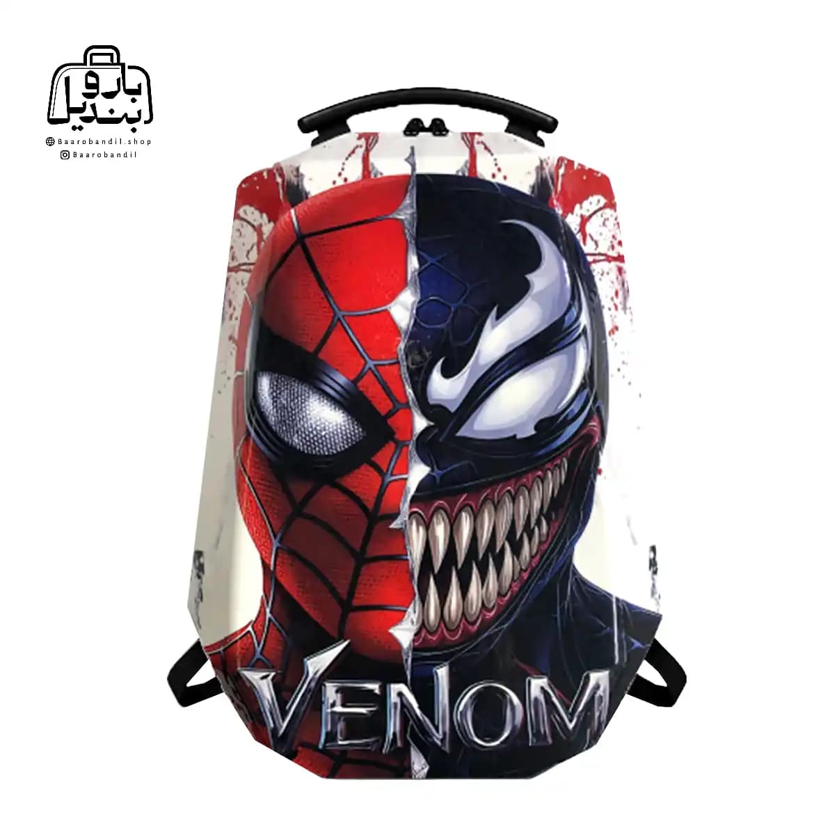 کولهپشتی مدرسه هارد کیس Marinox Marvel کد ۱۰۵۰ طرح ونوم Venum