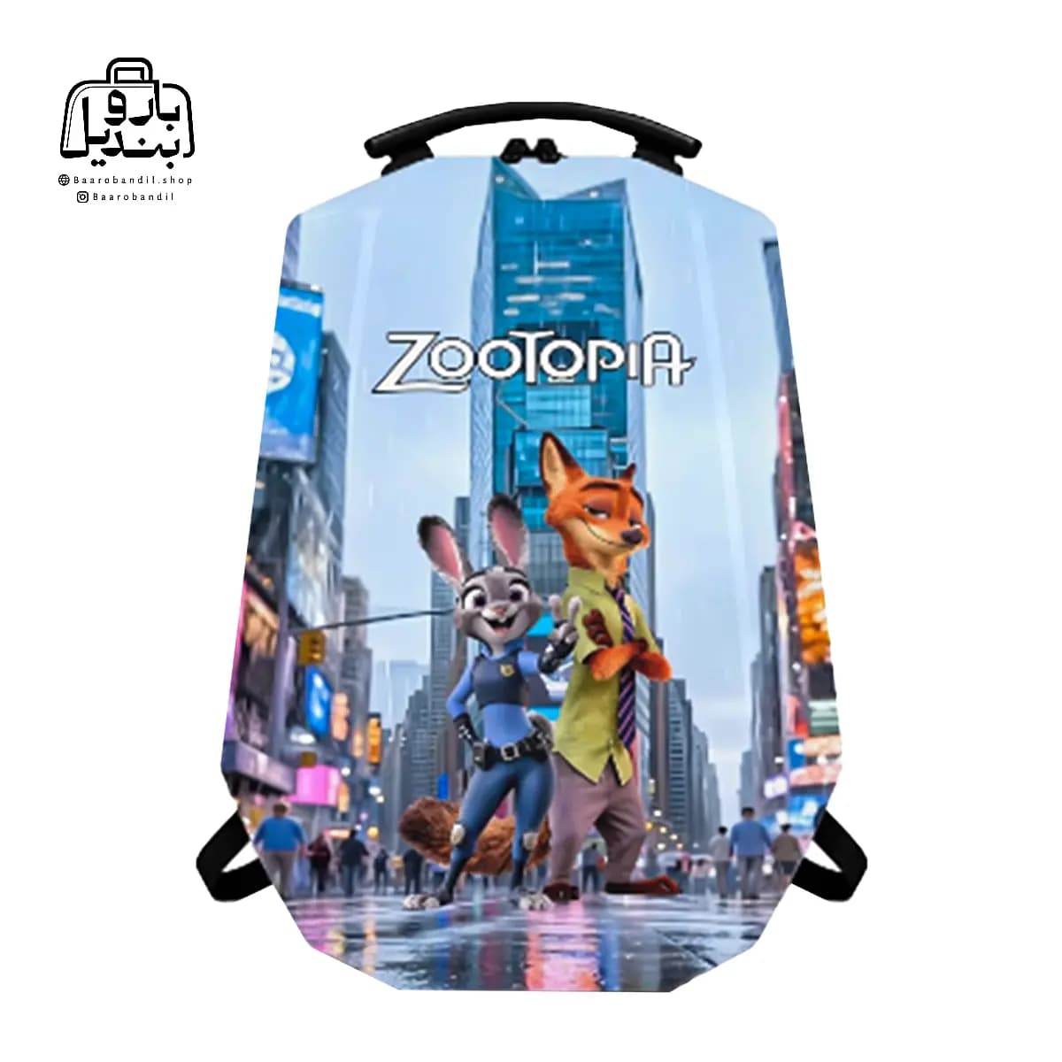کولهپشتی مدرسه هارد کیس Marinox Marvel کد ۱۰۵۰ طرح زوتوپیا Zootopia