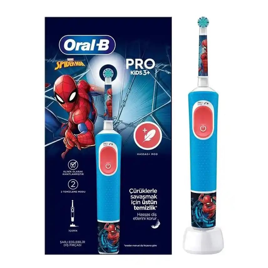 مسواک برقی اورال بی Oral-B مدل اسپایدرمن