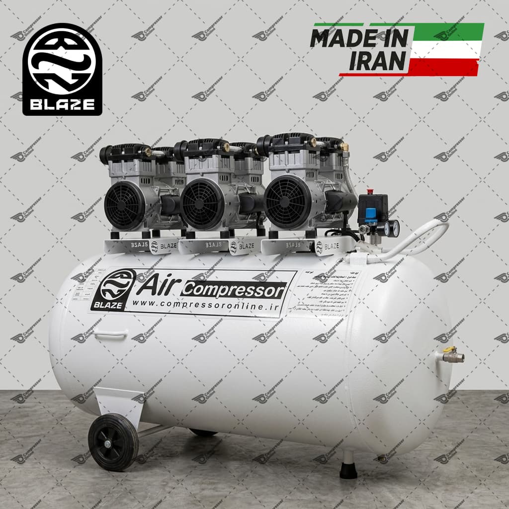 کمپرسور اویل فری ۴۵۰۰ وات ۳۵۰ لیتری بلیز