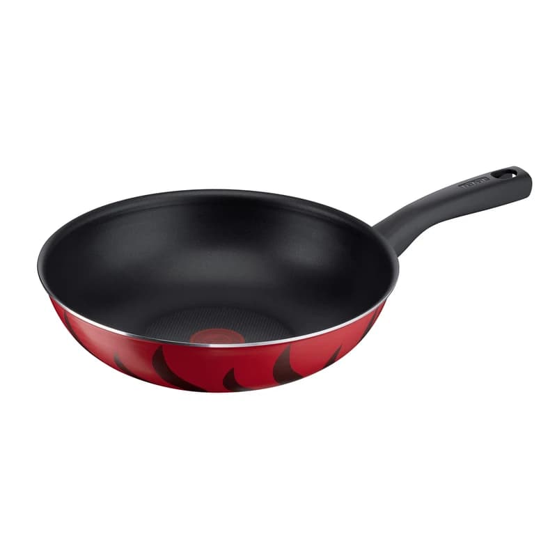 تابه تک تفال Tefal مدل وک Wok Tempo Flame در سایز 28