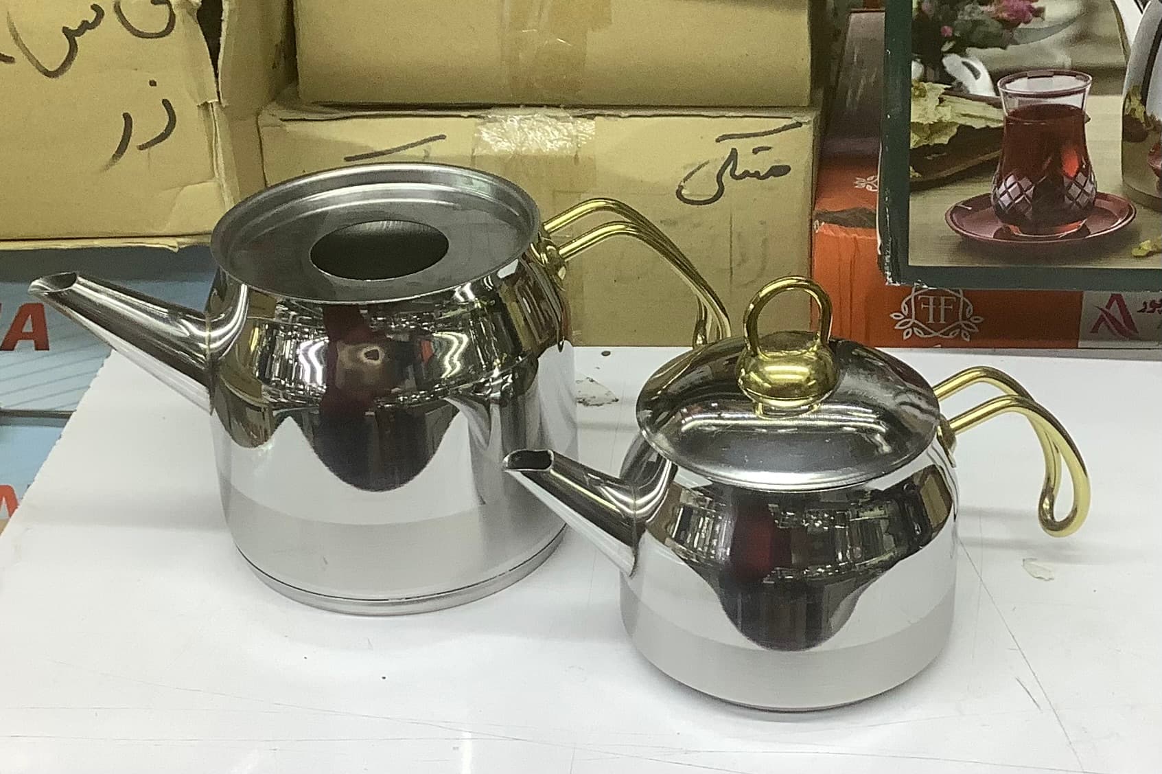 کتری و قوری ترک اصلی — تصویر ۲