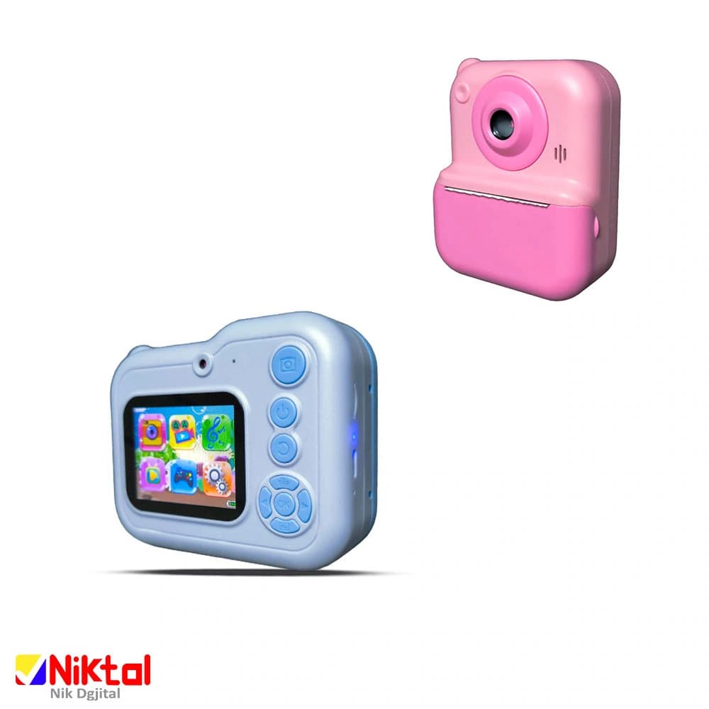 دوربین چاپ فوری کودک Q08 | با نمایشگر 2.4 اینچ و دوربین HD، پخش MP3 — تصویر ۹