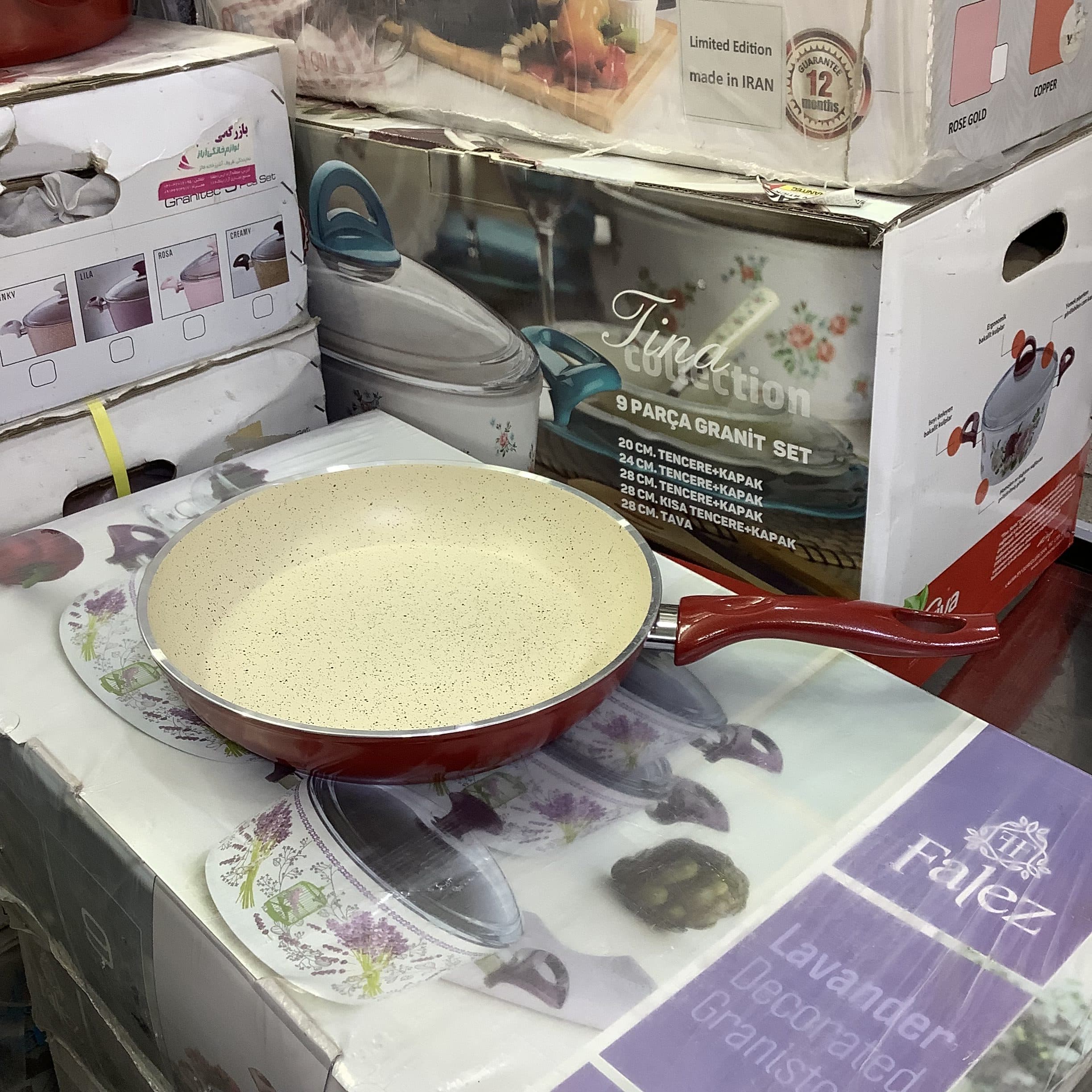 سرویس گرانیت ٩ پارچه مارک فالز ساخت کشور ترکیه اصلی — تصویر ۴