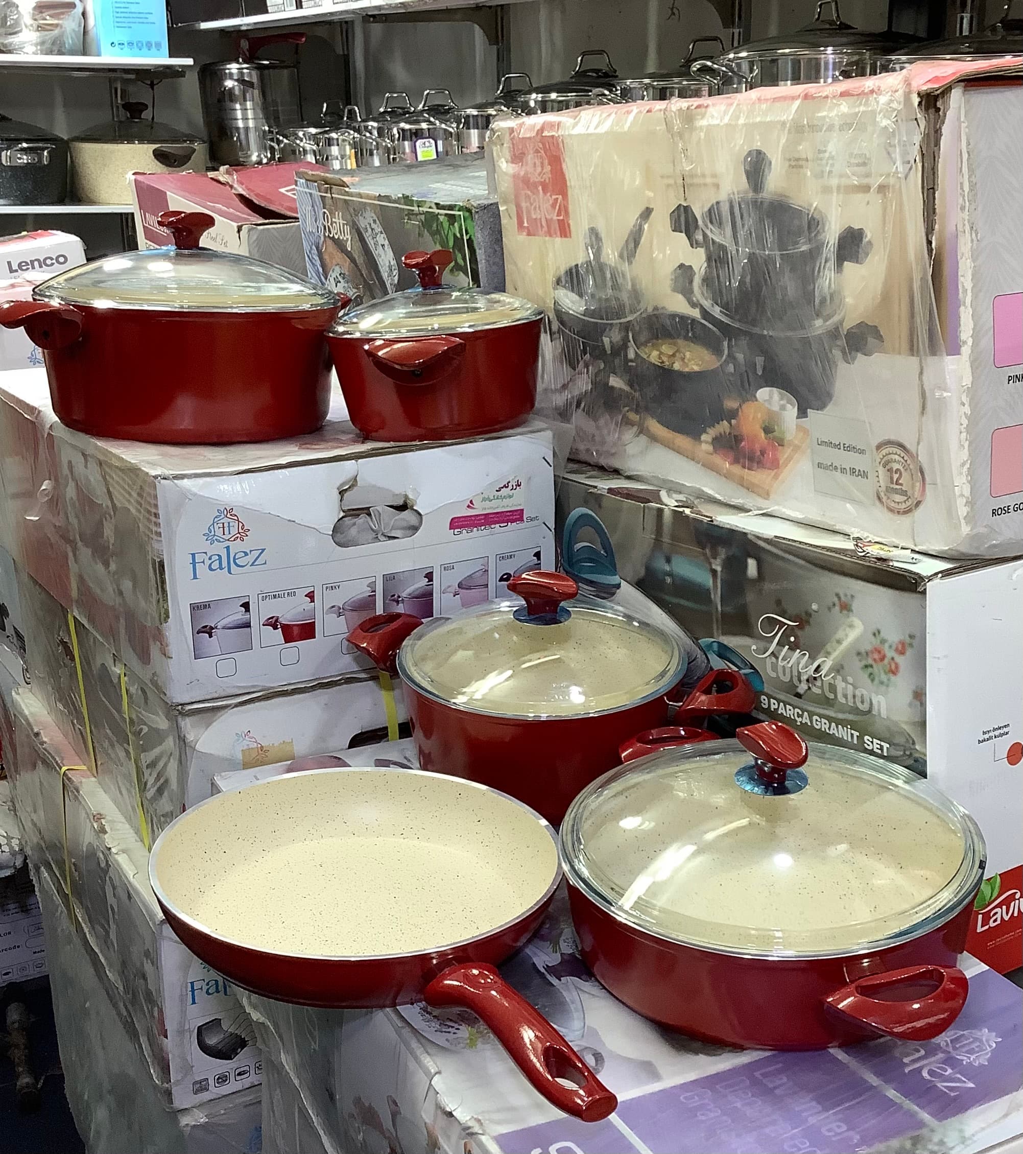 سرویس گرانیت ٩ پارچه مارک فالز ساخت کشور ترکیه اصلی