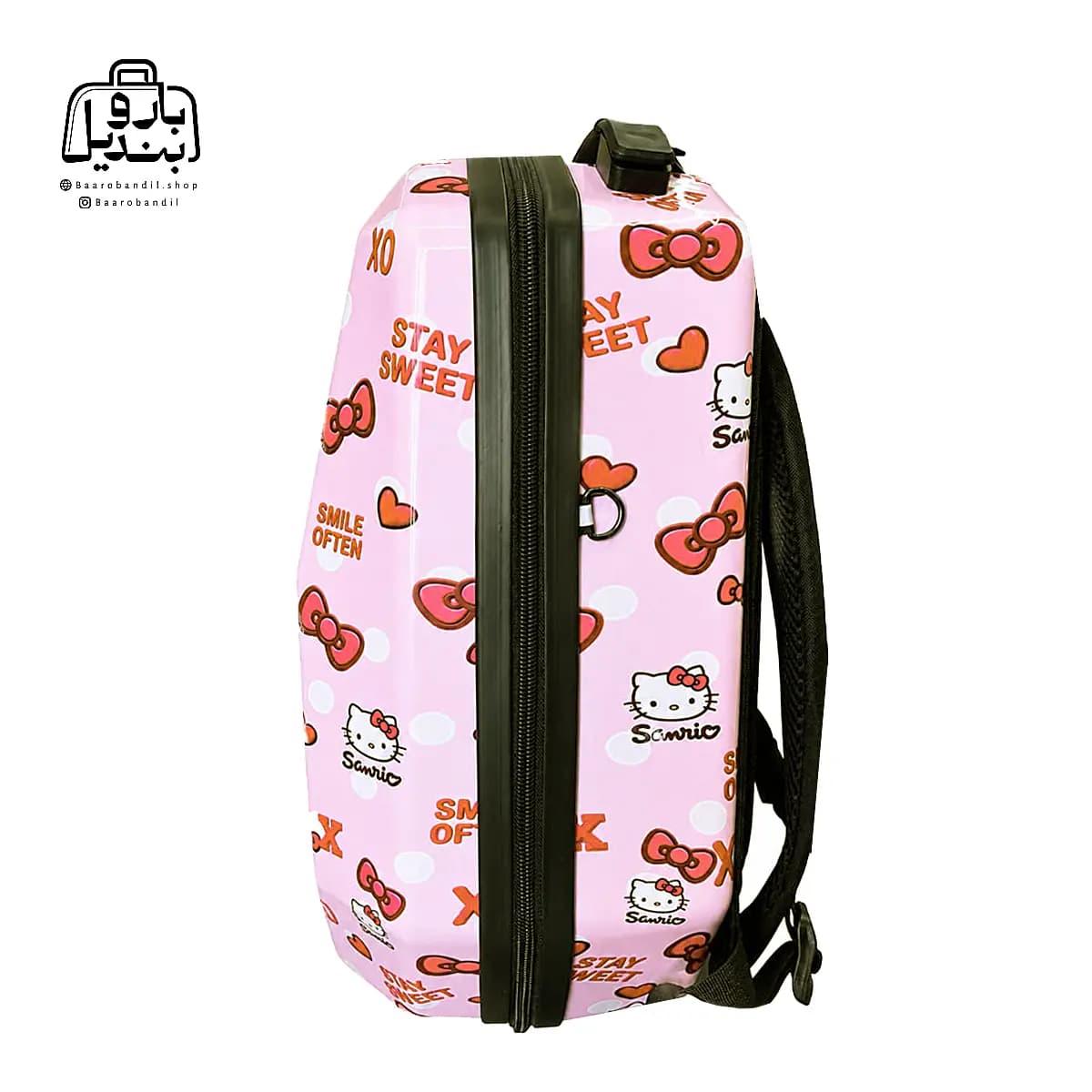 کوله‌پشتی مدرسه‌ هارد کیس Marinox Marvel کد ۱۰۵۰ طرح هلو کیتی Hello Kitty — تصویر ۳
