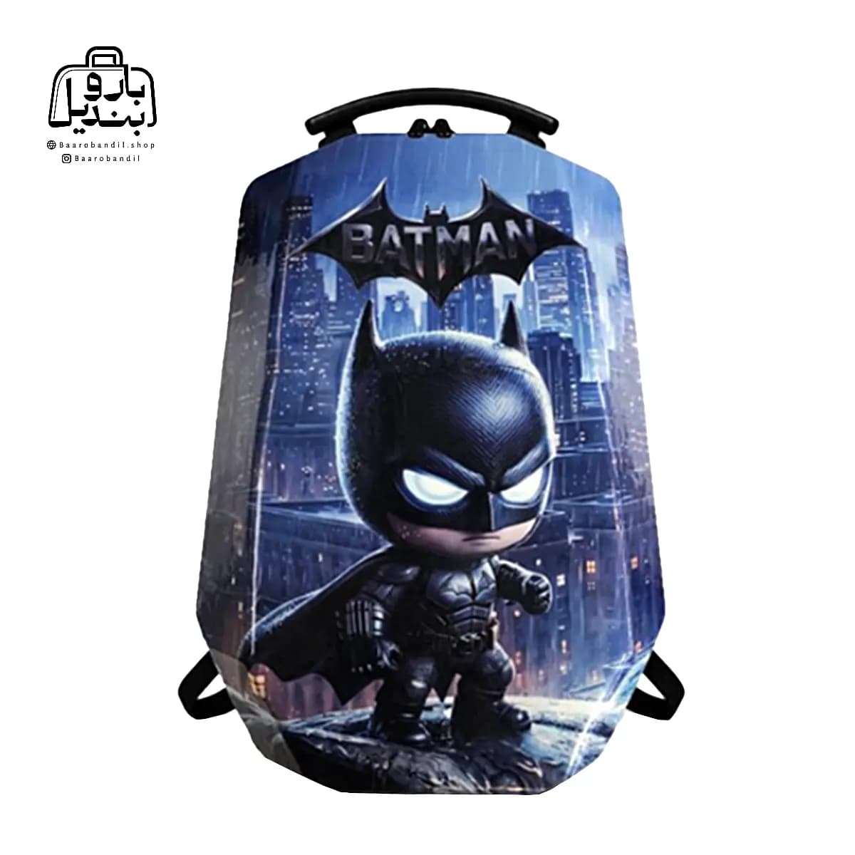 کوله‌پشتی مدرسه‌ هارد کیس Marinox Marvel کد ۱۰۵۰ طرح بتمن Batman