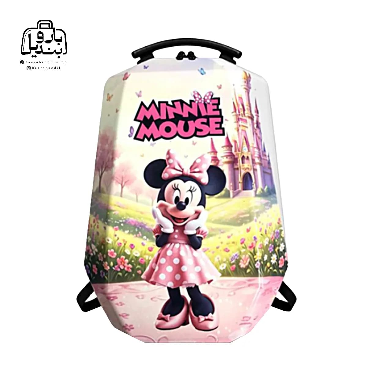 کوله‌پشتی مدرسه‌ هارد کیس Marinox Marvel کد ۱۰۵۰ طرح مینی‌موس Minnie Mouse