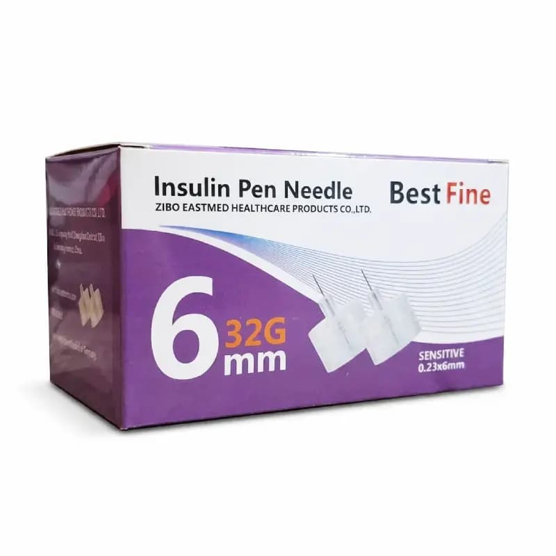پن انسولین سایز 6 BEST FINE-بسته 100 عددی