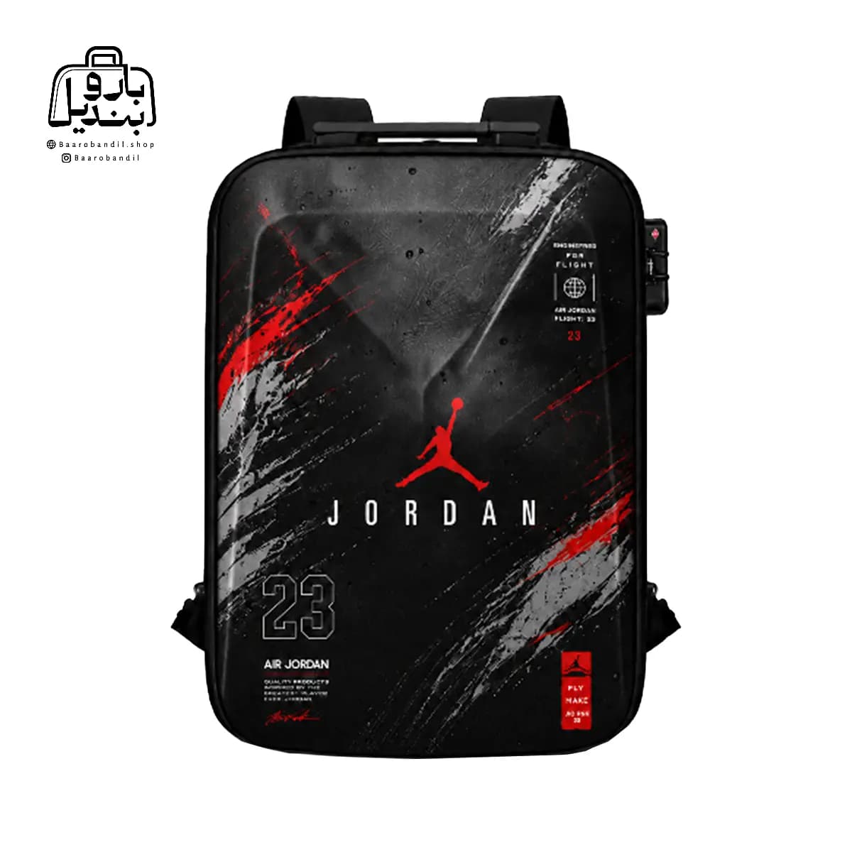 کوله‌پشتی فانتزی هارد کیس Marinox Marvel کد ۱۰۹۰ طرح جردن Jordan