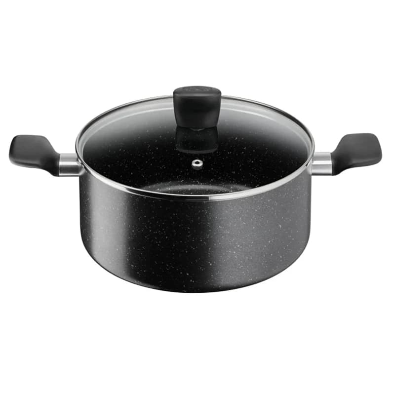 مجموعه ۱۱ پارچه قابلمه تفال Tefal Dark Stone — تصویر ۴