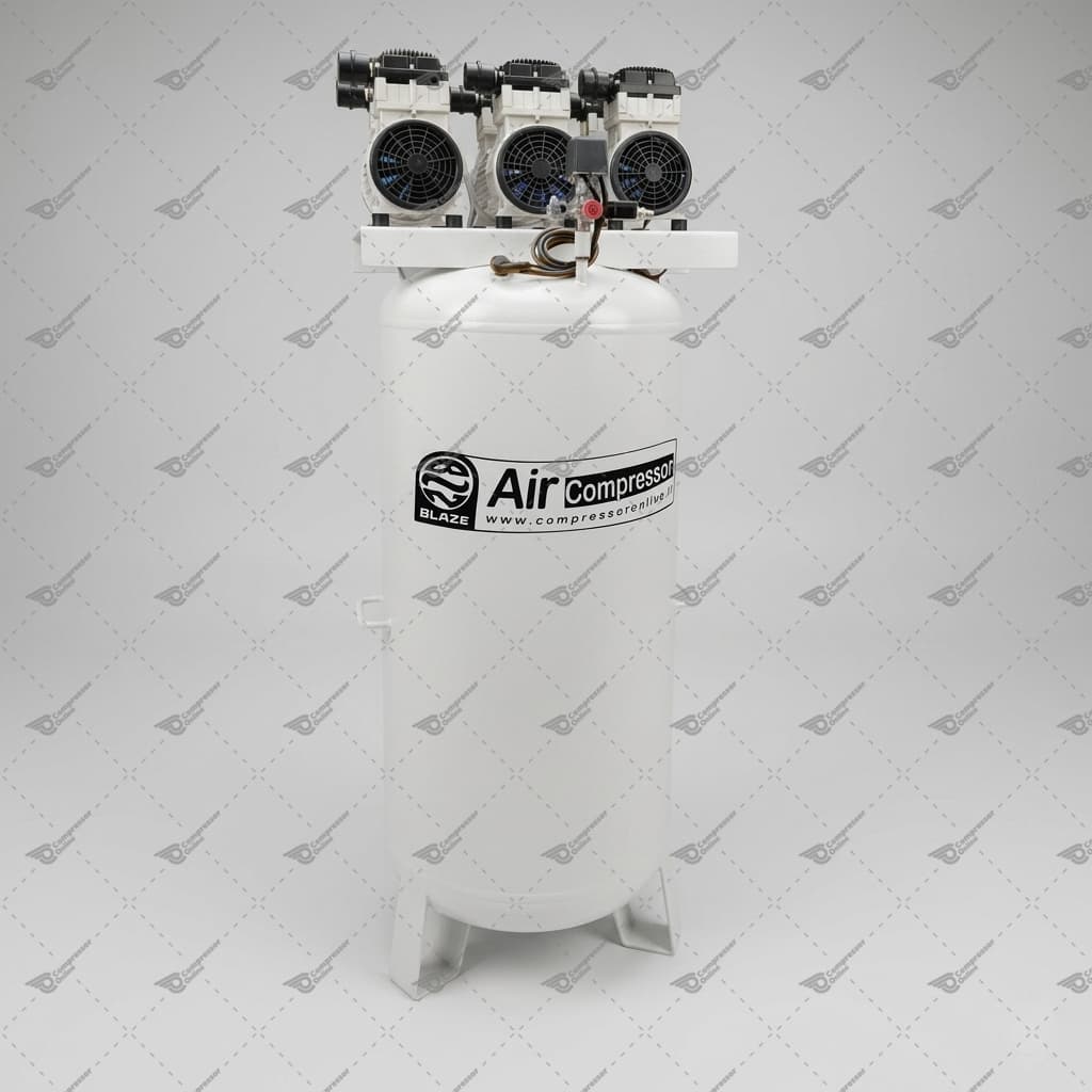 کمپرسور باد 350 لیتری سایلنت 4500 وات BLAZE — تصویر ۲