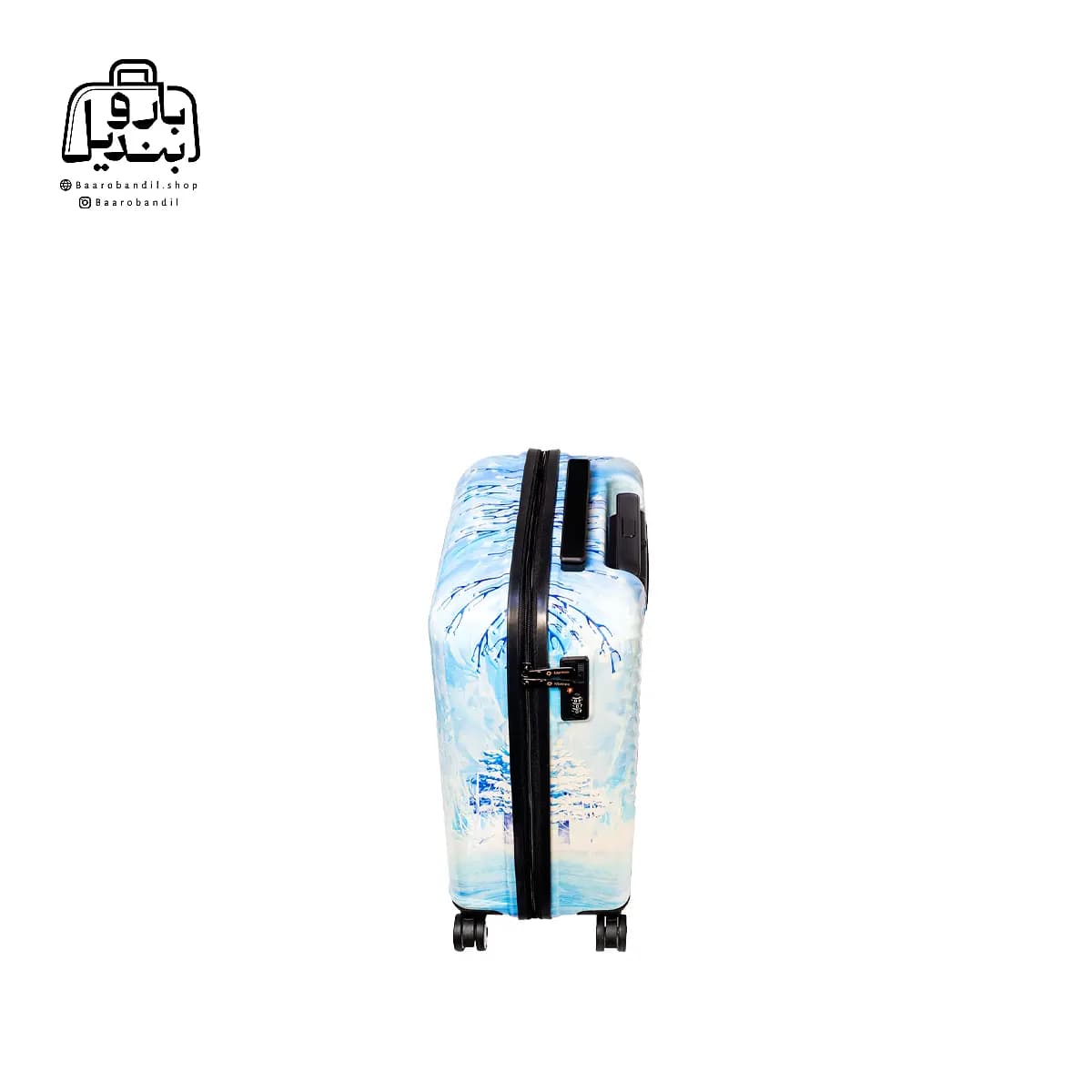 چمدان کودک Marinox Marvel کد 9590 طرح فروزن Frozen — تصویر ۴