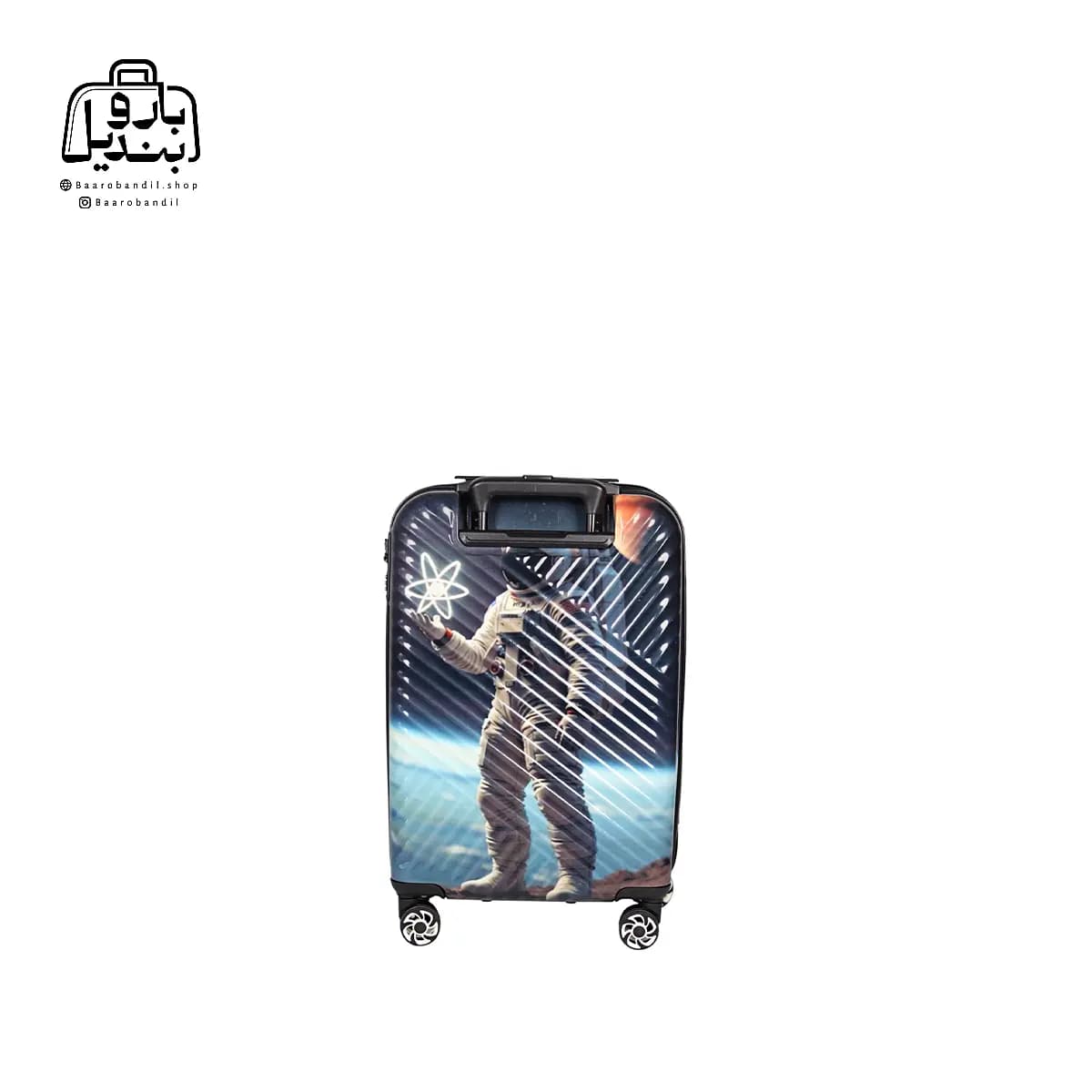 چمدان کودک Marinox Marvel کد 9590 طرح فضانورد Astronaut — تصویر ۸