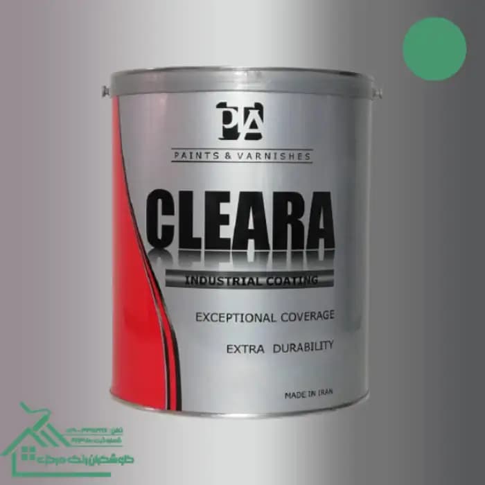 رنگ ترافیکی کلرا سبز گالن 4.5 کیلویی