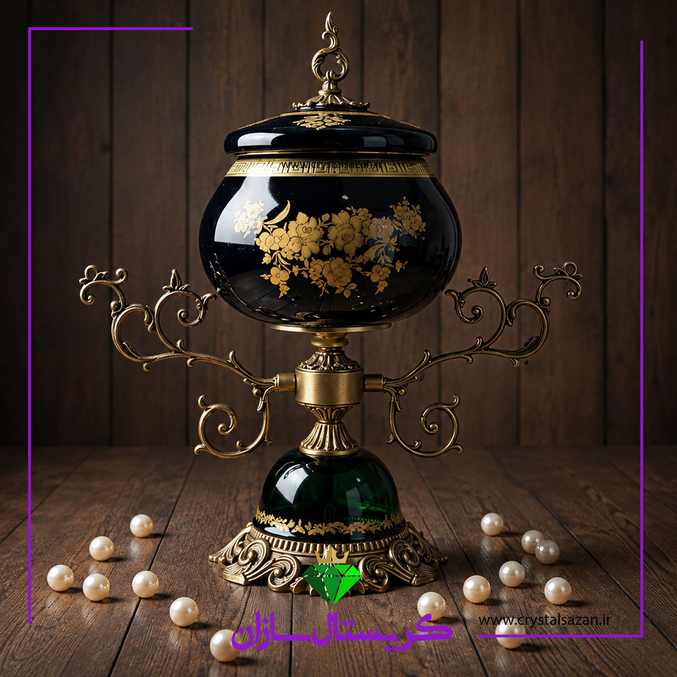 شکلات خوری کریستال سازان کد k1581