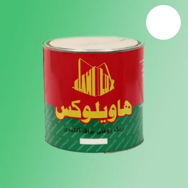 رنگ روغنی براق هاویلوکس 1 کیلویی کد 01 — تصویر ۳